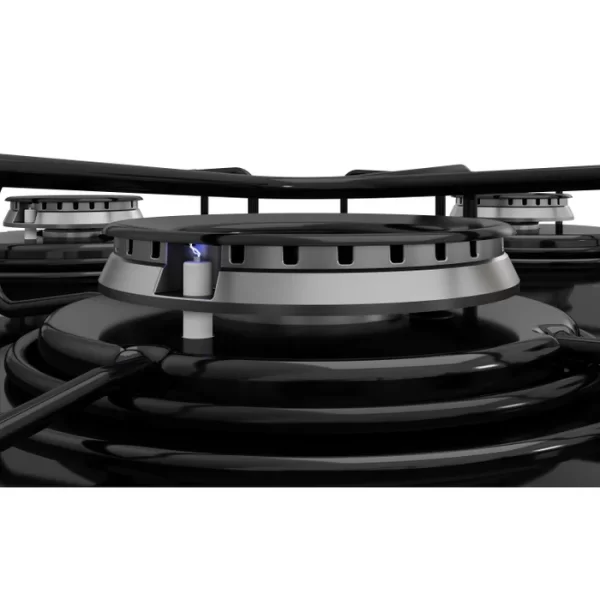 Cooktop 4 Bocas Essencial á Gás Bivolt Itatiaia Preto Preto - Imagem 3