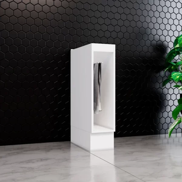 Balcão Porta Toalha Americana Branco